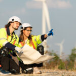 Wind Trade Academy Male and Female Wind Technicians Banner