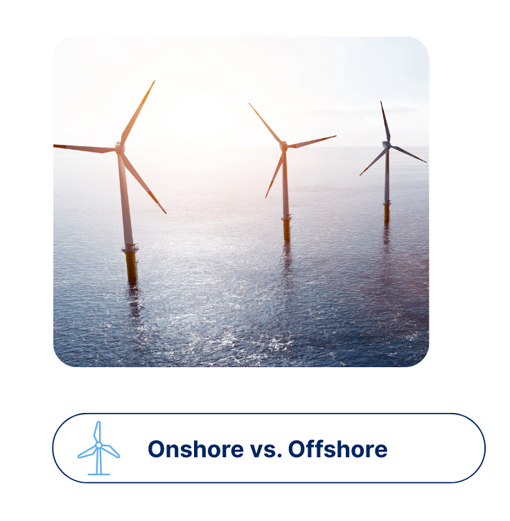 Offshore wind turbines highlighting career opportunities in the wind energy sector